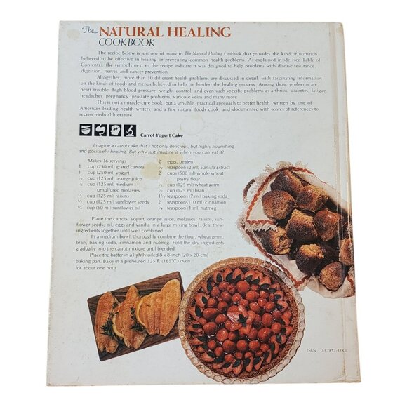 NATURAL HEALING COOKBOOK: OVER FOUR HUNDRED FIFTY By Mark Bricklin & Sharon S. - Picture 6 of 16